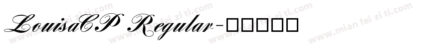 LouisaCP Regular字体转换